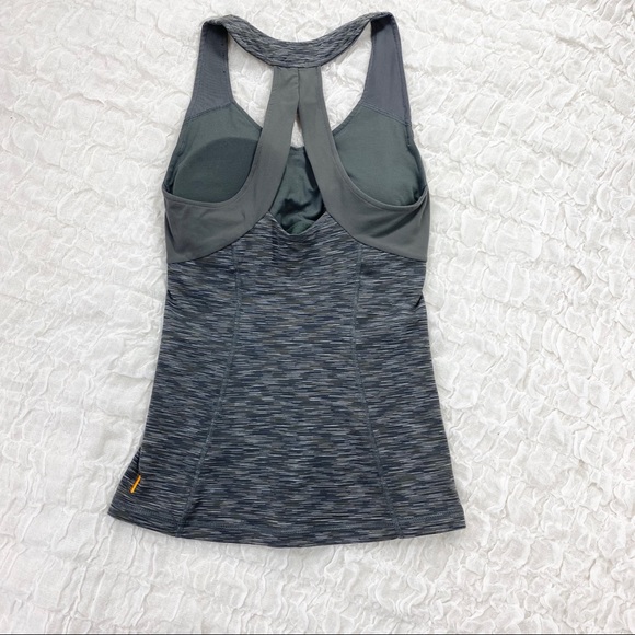 Lucy gray perfect core athletic tank top with built in bra - Picture 6 of 8